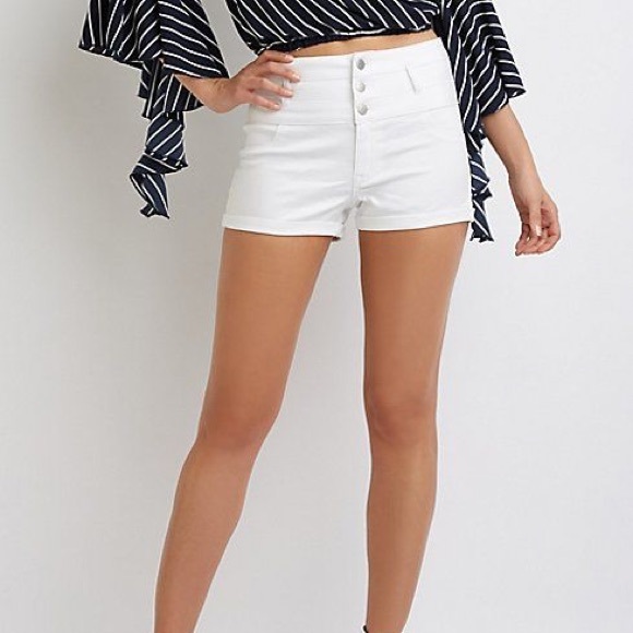 charlotte russe high waisted shorts